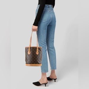 Louis Vuitton Petit Monogram Bucket Bag